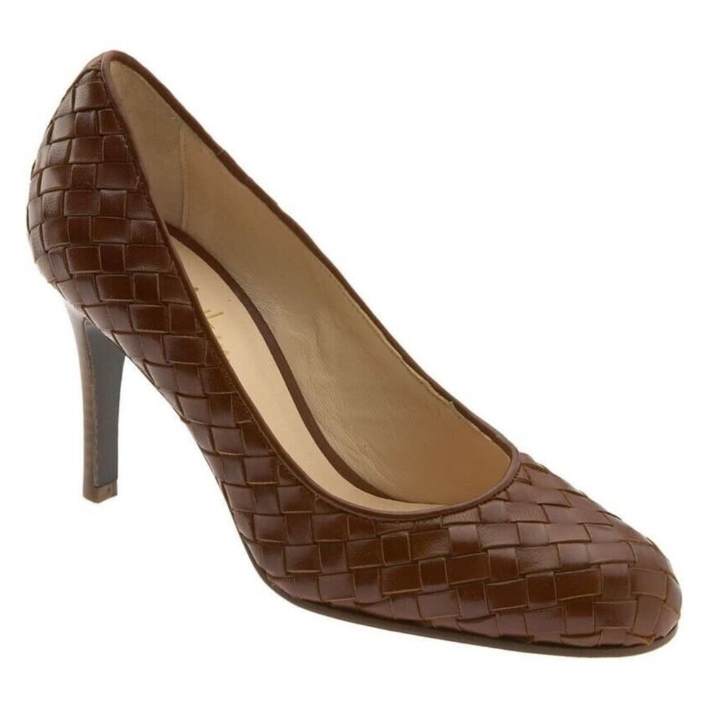 Cole Haan Scarletta Pump Cuoio 10 B Brown Made In Italy BNIB Women's